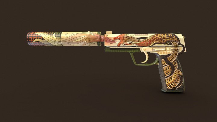 USP |  Dragon Destiny 3D Model