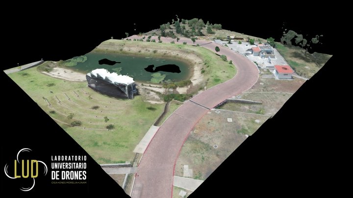 Foro Abierto (Edificio K) 3D Model