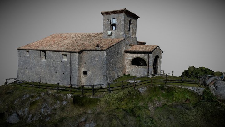 Santa Maria Assunta at Castrocielo (Italy) 3D Model