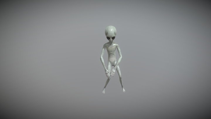 Alien - Bboy Hip Hop Move 3D Model Free 3D Model