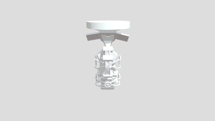 Pilot Seat Ceiling V2 3D Model
