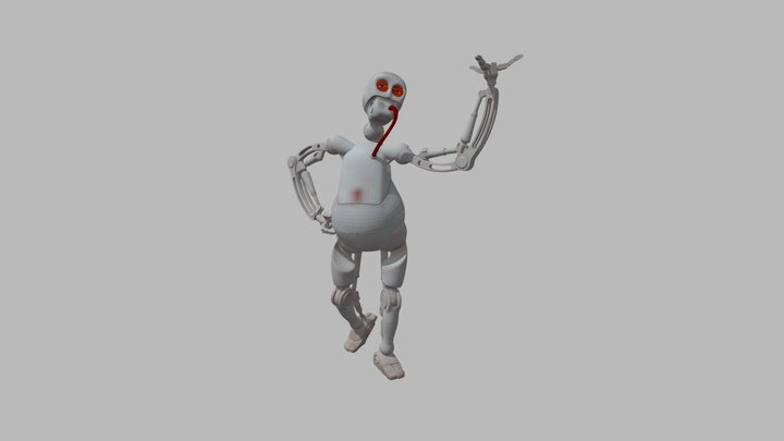 Raf Atomic Heart 3D Model