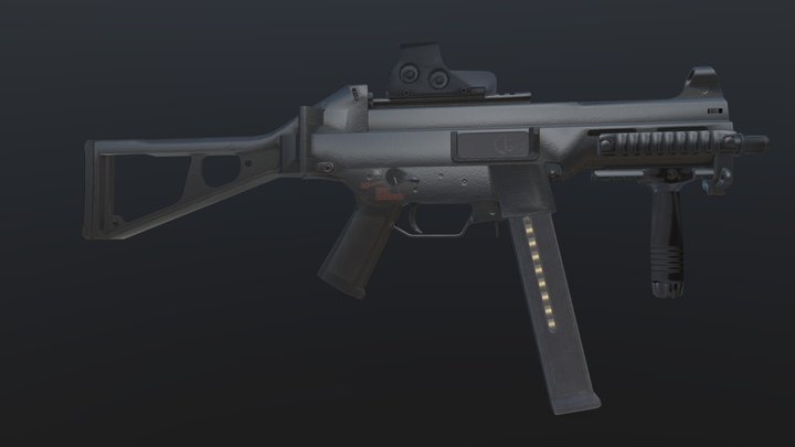 ump45 3D Model