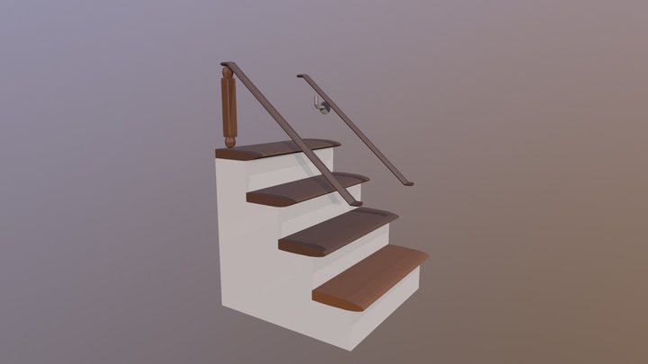 Stairs - Own Shadow VR 3D Model