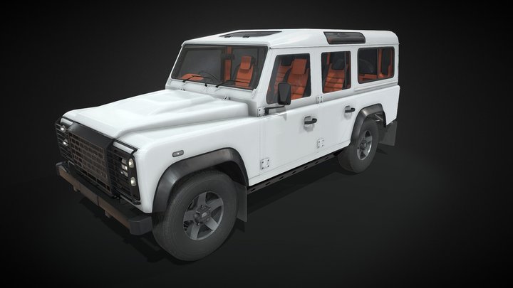 Land Rover Defender 3D Model