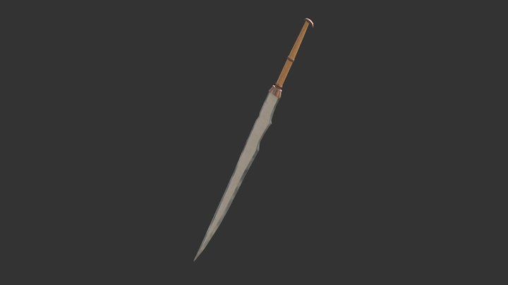 Berserker Blade 3D Model