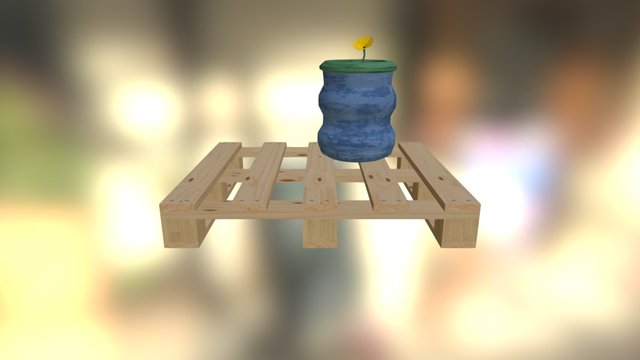 Sketch Fab Scene 2 3D Model