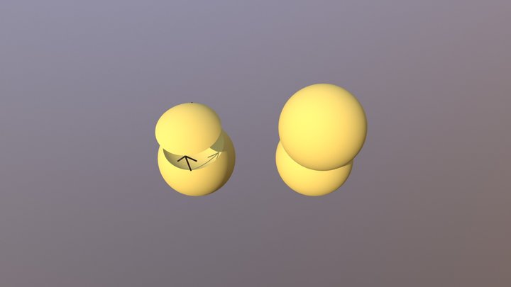 Sphere Boolean 3D Model