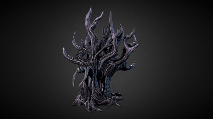 Heart Tree 3D Model