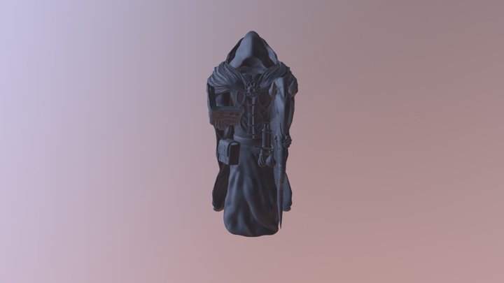 Mage 3D Model