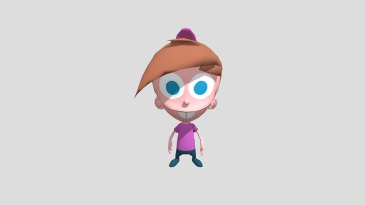 Timmy Turner 3D Model
