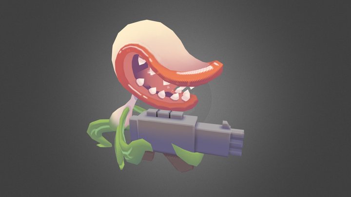 Nuclear Throne - Plant 3D Model