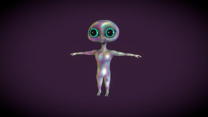 Alien 3D Model