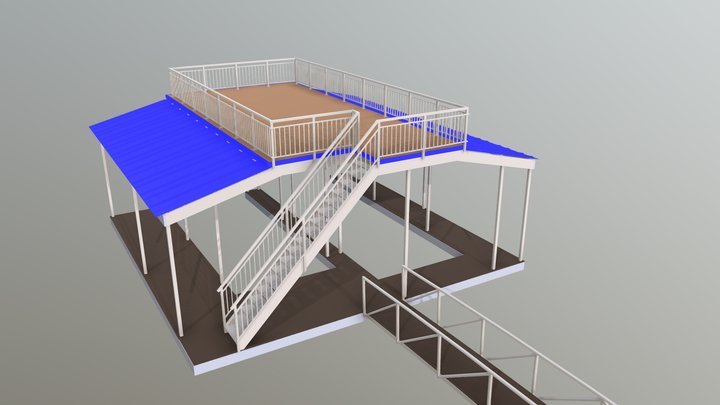 32 X 32 GRSD 3D Model