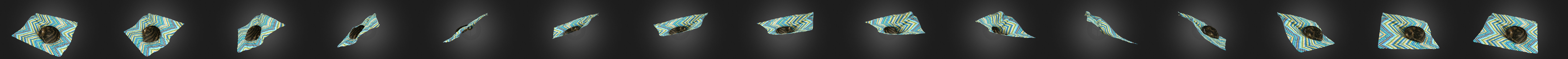 Nina che dorme 3D Model