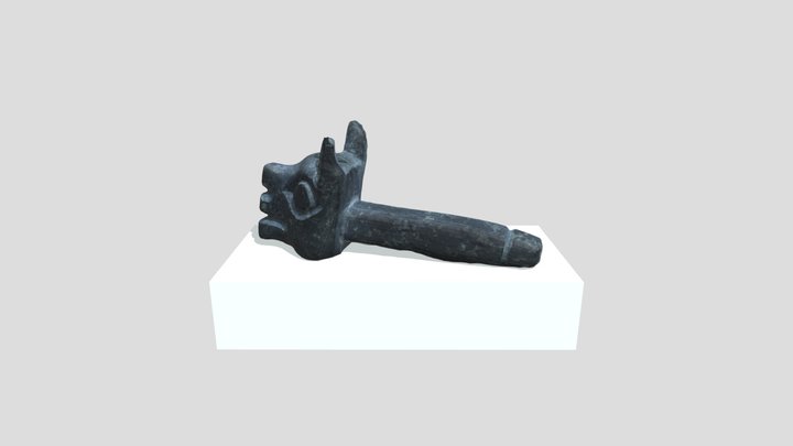 Peru Souvenir Pipe - 3D Scan 3D Model