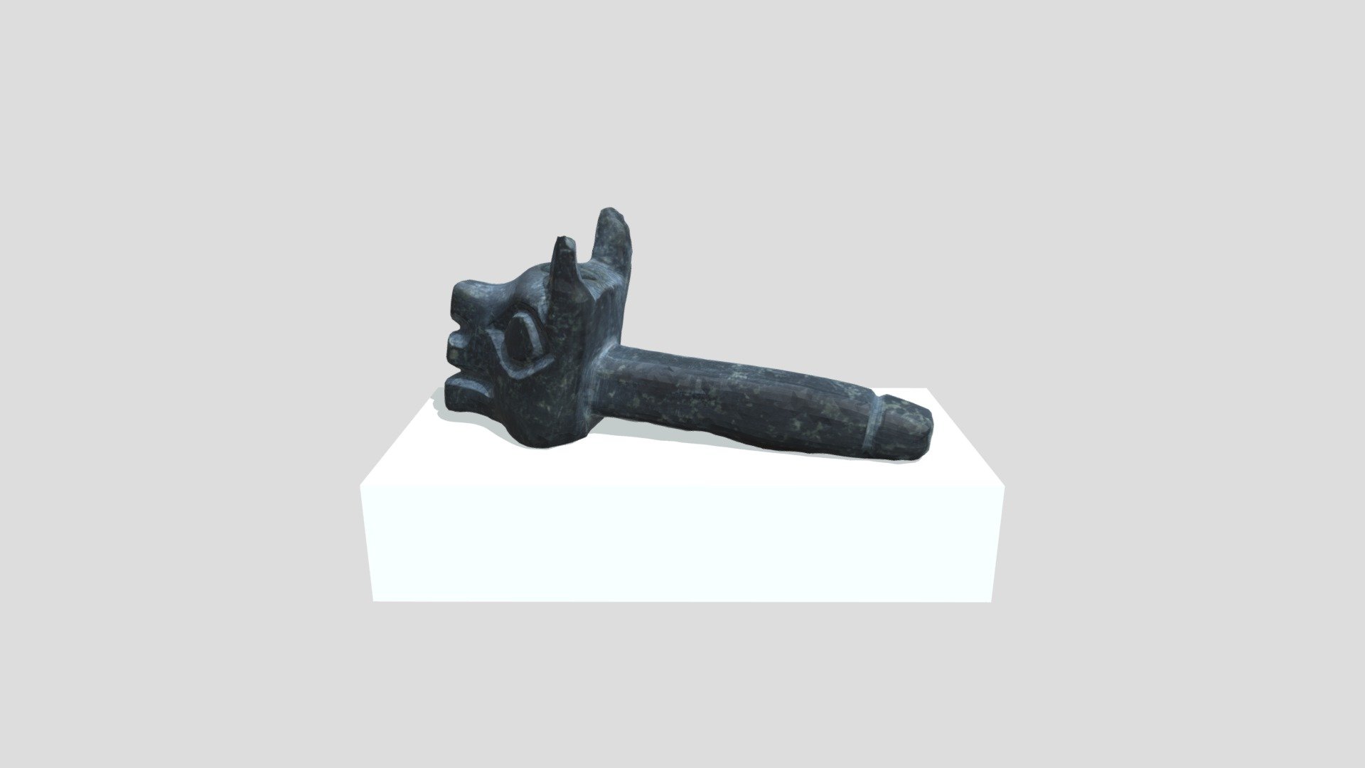 Peru Souvenir Pipe - 3D Scan