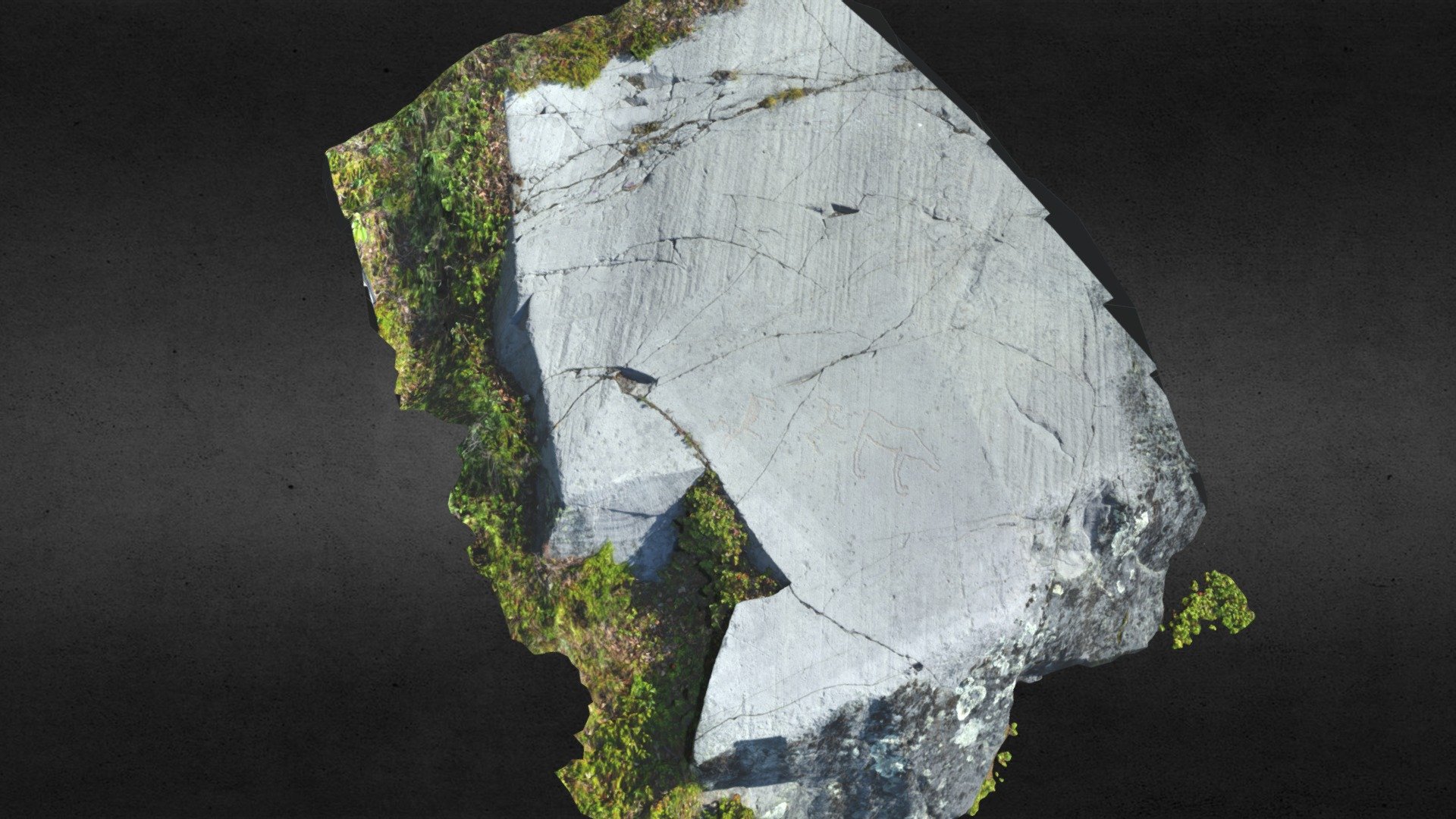 Alta Rock Art: Ole Pedersen 2 — Sketchfab embed 3D viewer