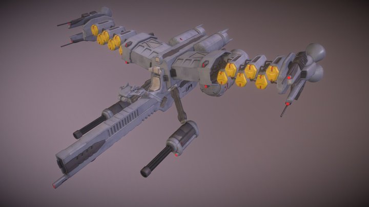 Booster Frame 3D Model