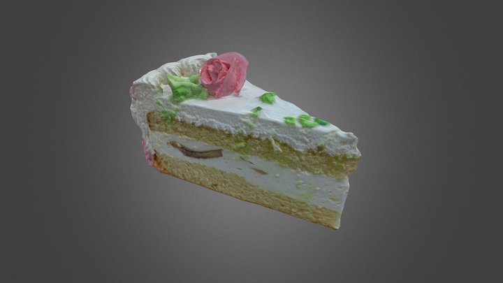 Piece Of Cake 3D Model