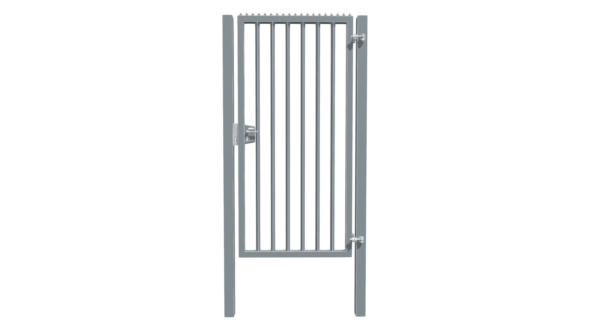 Portillon Paris Carre 45 LD - A sceller — Sketchfab embed 3D viewer