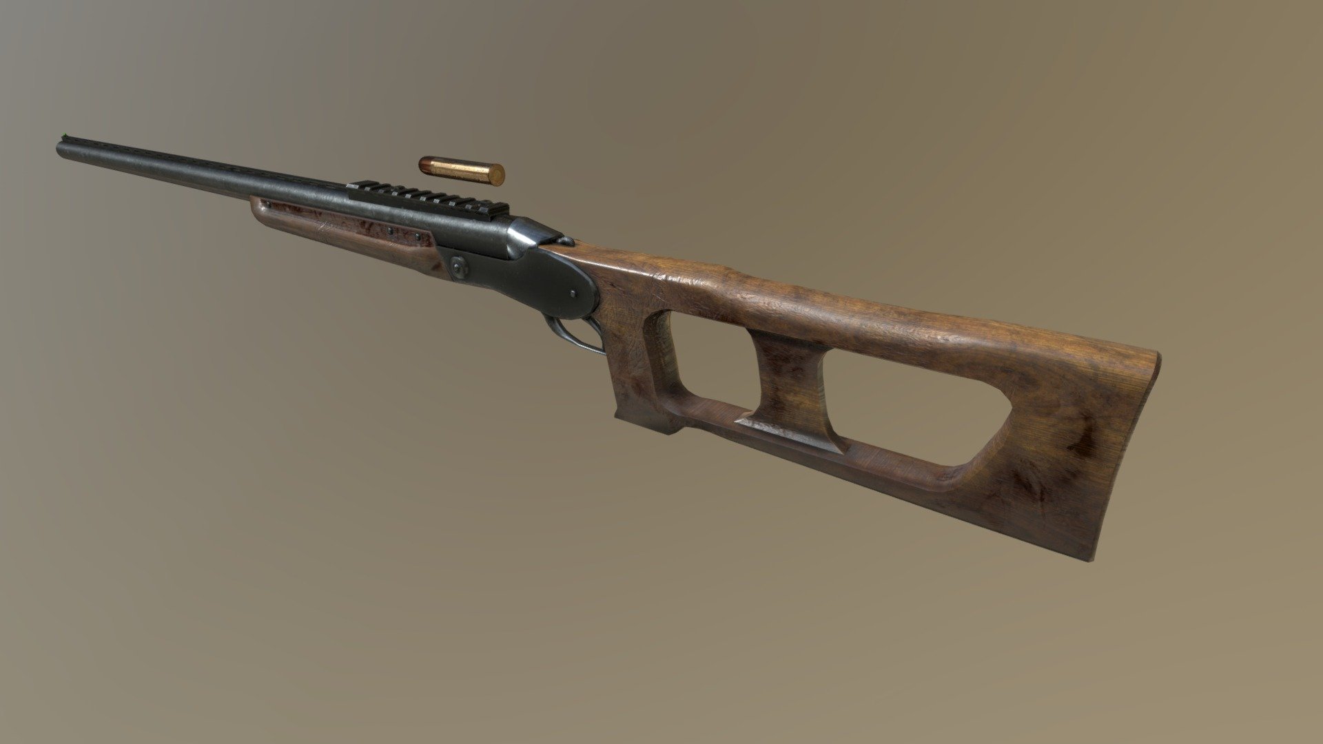 700 Nitro Express Hunting Gun