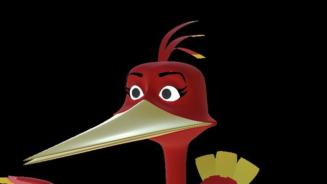 Kazooie 3D Model