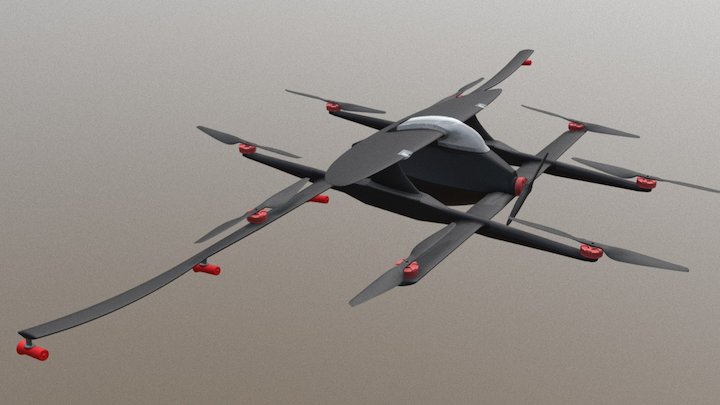 Kray Protection UAS 3D Model