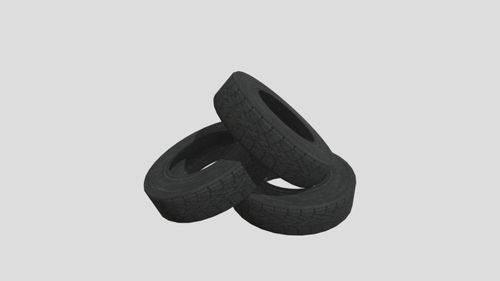 Simple Tire (background) – Free 3D Model STL