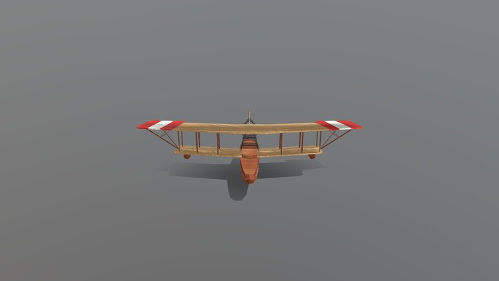 Model of Von Banfield’s Löhner Seaplane 3D Model