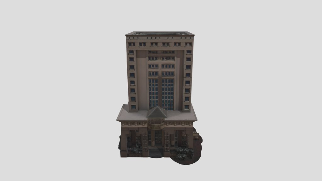 Palazzo Hotel model3d
