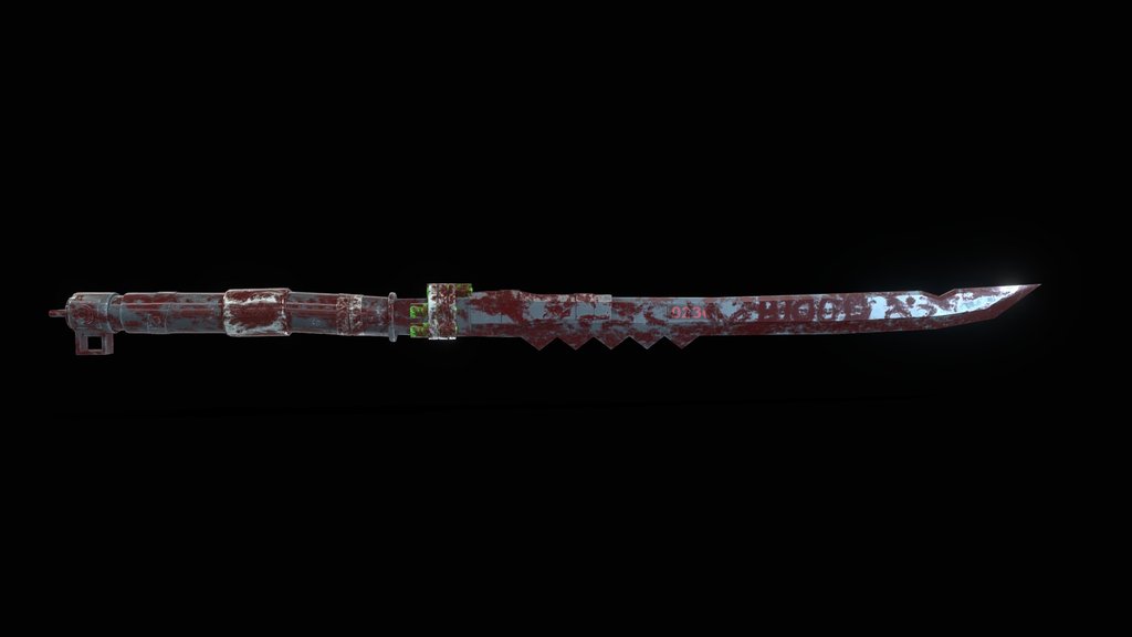 Katana post-apocalypse \ BLOOD HUNTER