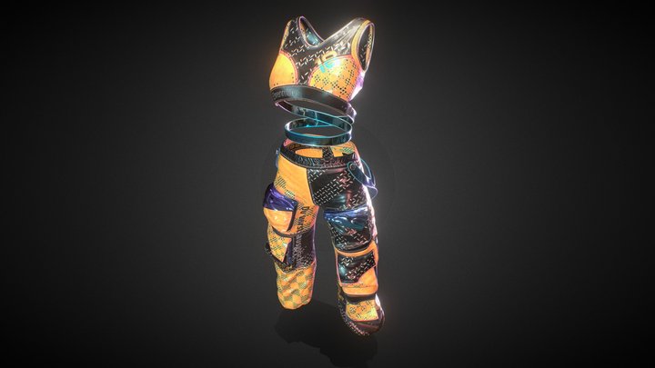 Rave Suit 3D Model