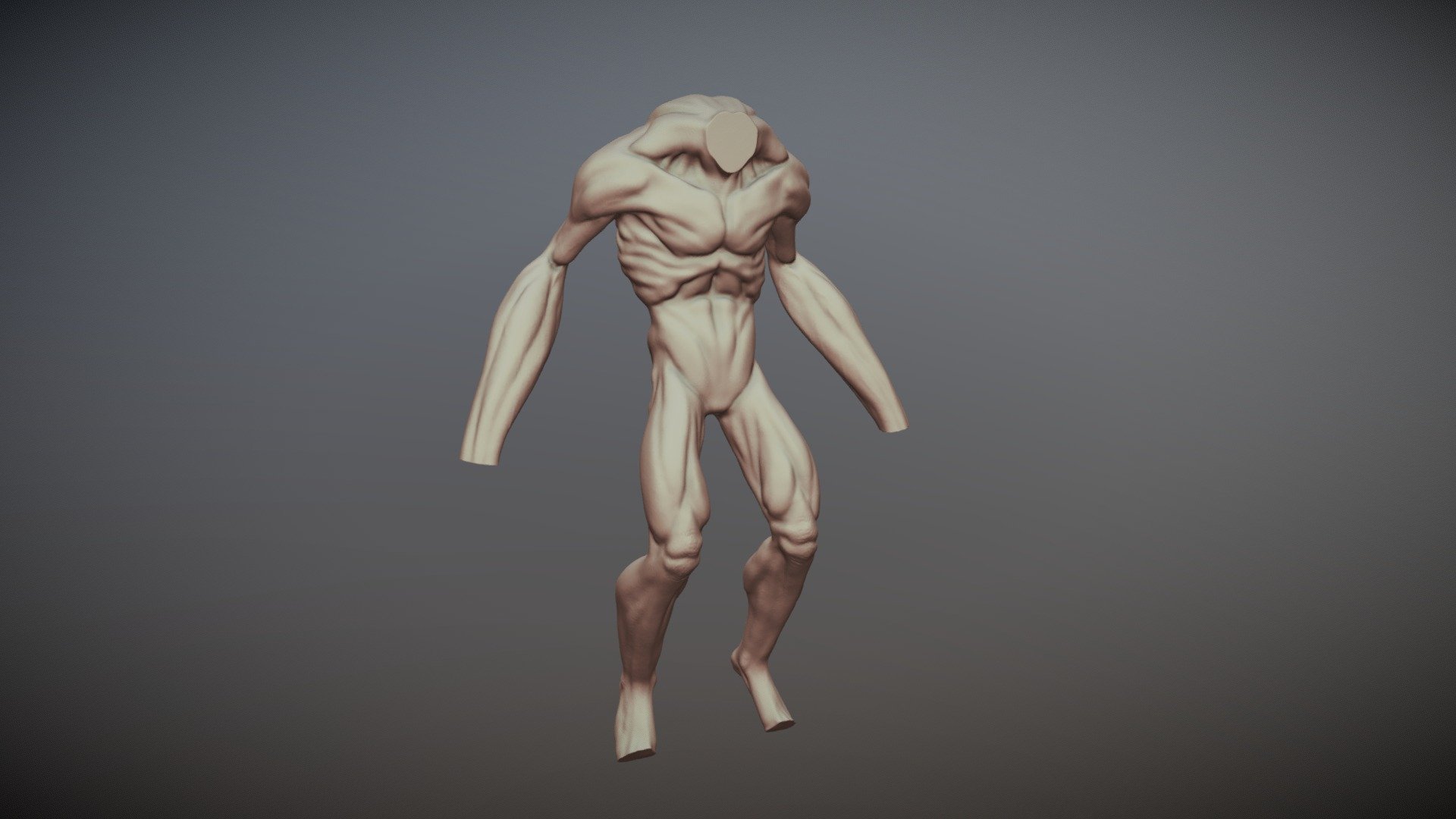 Humanoid Monster base body male - Buy Royalty Free 3D model by Eli_ac ...