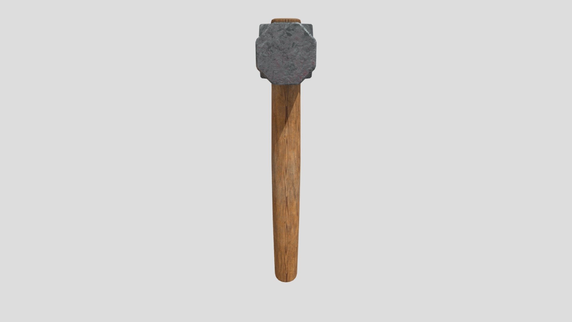 low_poly_sledge_hammer_game_asset - Download Free 3D model by shravanya ...