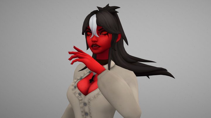 Eve - Magical Girl Gamejam #8 3D Model