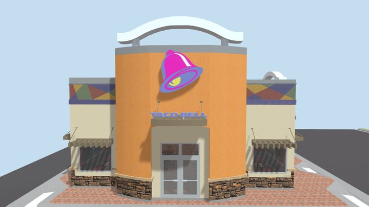 Taco Bell restaurant – Modelo 3D gratuito STL