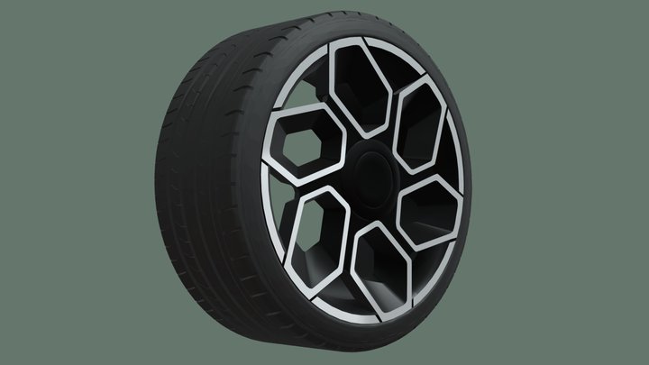 Concept car Rim 3D Model