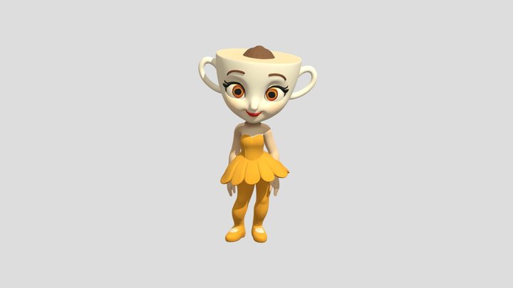 Ballerina 3D Model