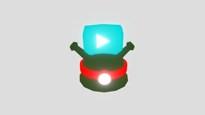 big-scary-custom-cc-hat 3D Model