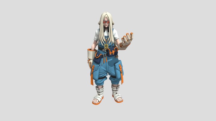August Stilza 3D Model