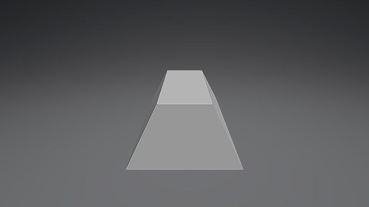 Simple Ingot V1 3D Model