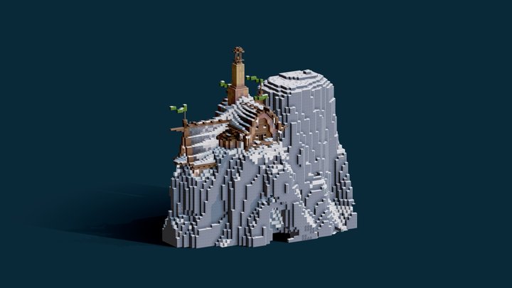 Frozen Fort 3D Model