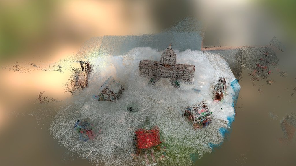 Gingerbread model - NorwayHouse - Minneapolis