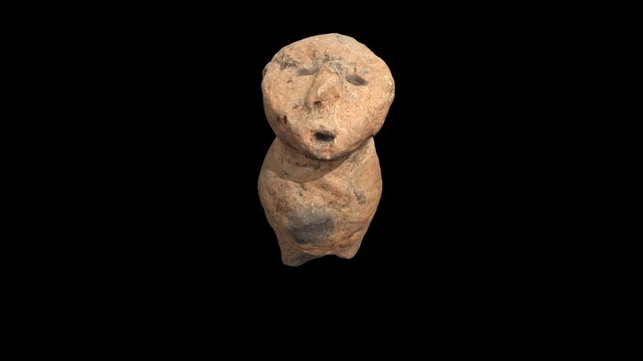 人形土製品 3D Model