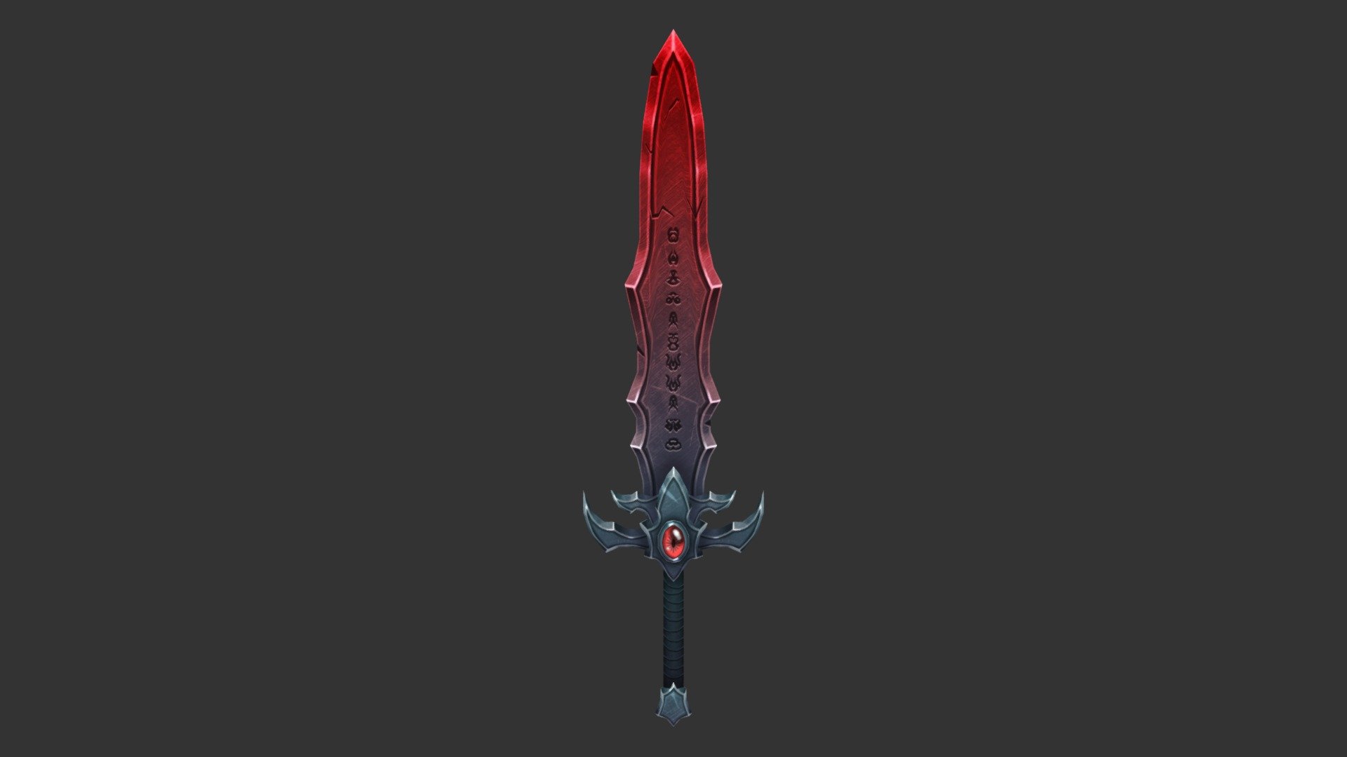 Chaotic Sword Of The Abyss - Buy Royalty Free 3D model by Gabriel Limp