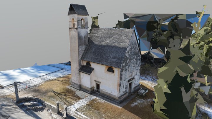 Chiesa di San Canciano - San Vito di Cadore 3D Model