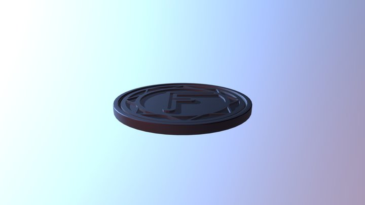 Facade Coin 3D Model