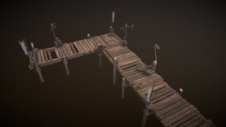 Concept Drakkar 3D Model