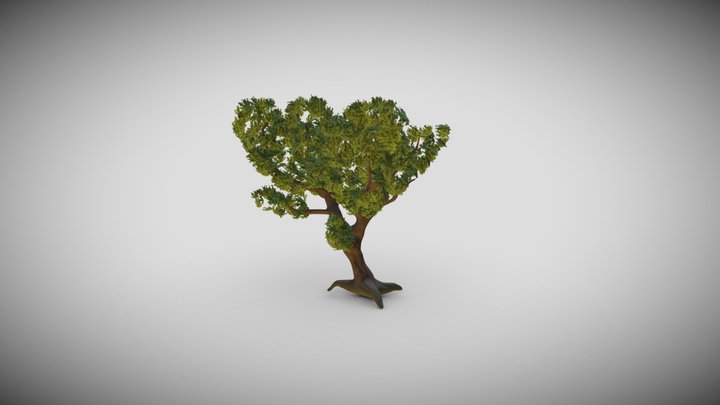 Stylized Tree 3D Model